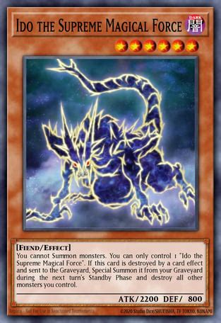 Yugioh ido the supremr magical forcd
